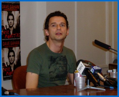 Online All about Depeche Mode David Gahan's press conference in Moscow 