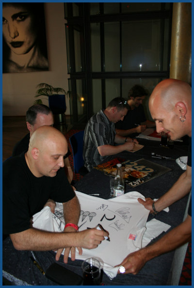 Front 242 - Autograph session at Wave Gotik Treffen 2007 (26.05.07, Cinestar)