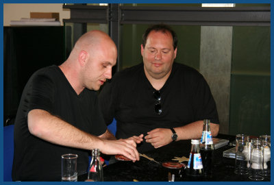 32 Crash - Autograph session at Wave Gotik Treffen 2008 (09.05.08, Cinestar)