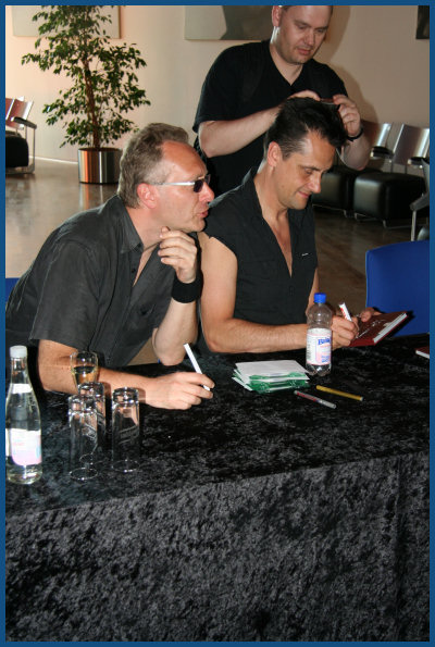 Die Krupps - Autograph session at Wave Gotik Treffen 2008 (12.05.08, Cinestar)