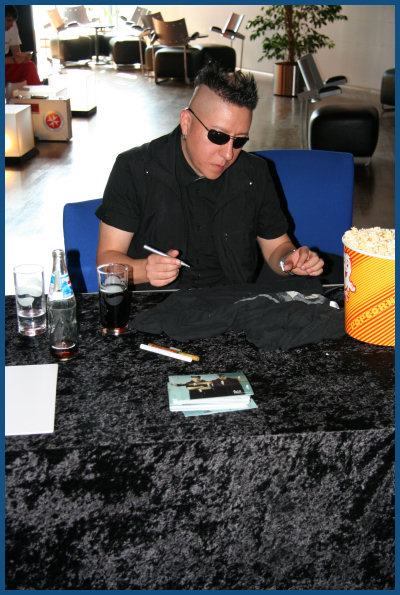 Hocico - Autograph session at Wave Gotik Treffen 2008 (10.05.08, Cinestar)
