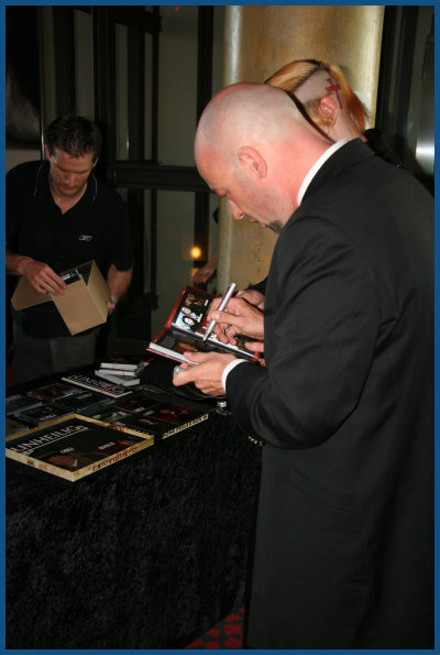 Unheilig - Autograph session at Wave Gotik Treffen 2008 (10.05.08, Cinestar)