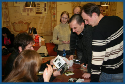 Alan Wilder / Recoil - Autograph session in Moscow (01.12.07, «Soyuz»)