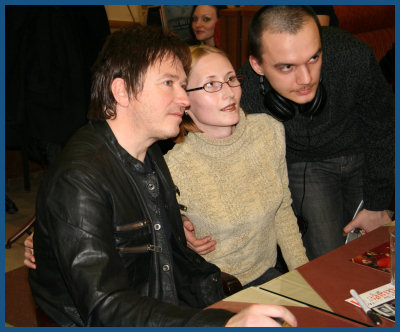 Alan Wilder / Recoil - Autograph session in Moscow (01.12.07, «Soyuz»)