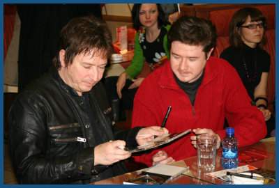 Alan Wilder / Recoil - Autograph session in Moscow (01.12.07, «Soyuz»)