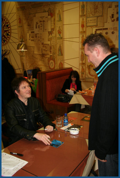 Alan Wilder / Recoil - Autograph session in Moscow (01.12.07, «Soyuz»)