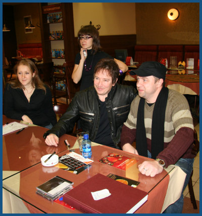 Alan Wilder / Recoil - Autograph session in Moscow (01.12.07, «Soyuz»)