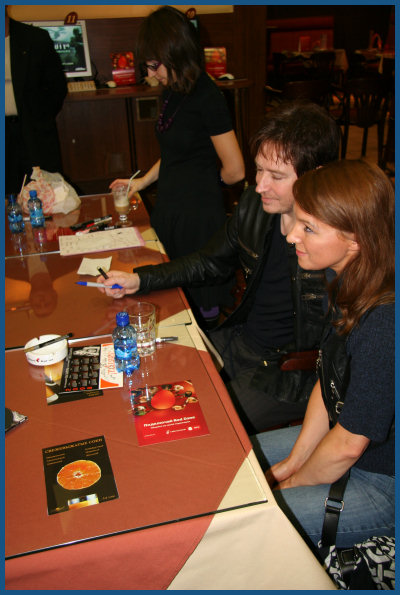 Alan Wilder / Recoil - Autograph session in Moscow (01.12.07, «Soyuz»)