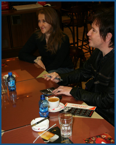 Alan Wilder / Recoil - Autograph session in Moscow (01.12.07, «Soyuz»)