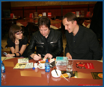 Alan Wilder / Recoil - Autograph session in Moscow (01.12.07, «Soyuz»)