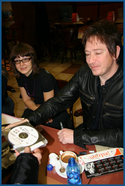 Alan Wilder / Recoil - Autograph session in Moscow (01.12.07, «Soyuz»)