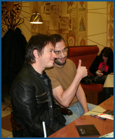 Alan Wilder / Recoil - Autograph session in Moscow (01.12.07, «Soyuz»)