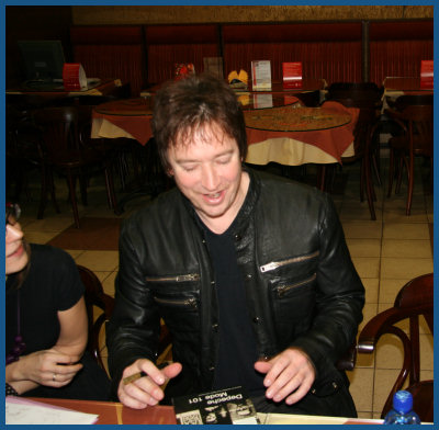 Alan Wilder / Recoil - Autograph session in Moscow (01.12.07, «Soyuz»)