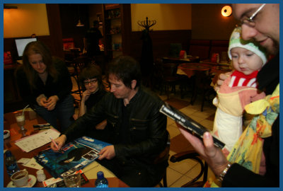 Alan Wilder / Recoil - Autograph session in Moscow (01.12.07, «Soyuz»)