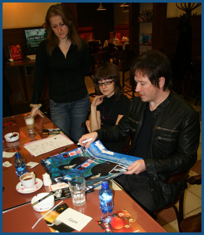 Alan Wilder / Recoil - Autograph session in Moscow (01.12.07, «Soyuz»)