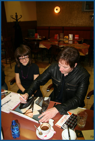 Alan Wilder / Recoil - Autograph session in Moscow (01.12.07, «Soyuz»)