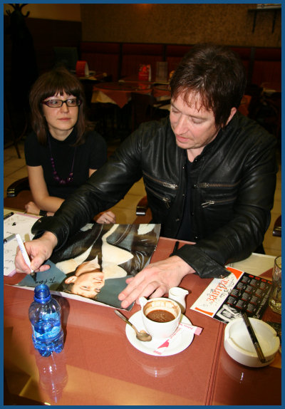 Alan Wilder / Recoil - Autograph session in Moscow (01.12.07, «Soyuz»)