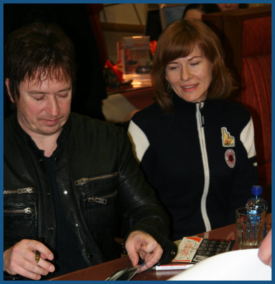 Alan Wilder / Recoil - Autograph session in Moscow (01.12.07, «Soyuz»)