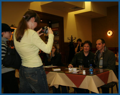 Alan Wilder / Recoil - Autograph session in Moscow (01.12.07, «Soyuz»)