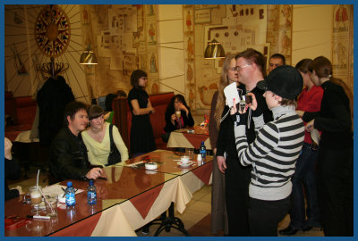 Alan Wilder / Recoil - Autograph session in Moscow (01.12.07, «Soyuz»)