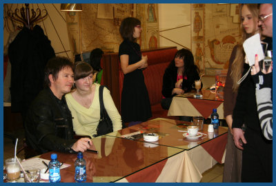 Alan Wilder / Recoil - Autograph session in Moscow (01.12.07, «Soyuz»)