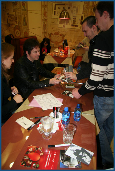 Alan Wilder / Recoil - Autograph session in Moscow (01.12.07, «Soyuz»)