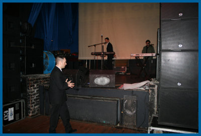 And One - Soundcheck in Moscow (08.10.06, «Gorod» club)