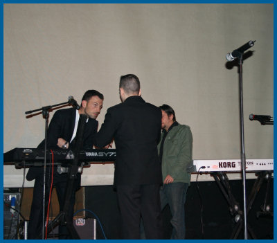 And One - Soundcheck in Moscow (08.10.06, «Gorod» club)