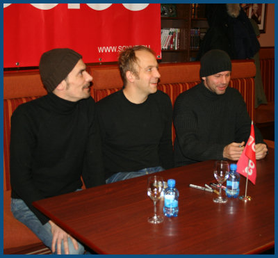 Camouflage - Autograph-session in Moscow (10.12.06, «SOYUZ na Strastnom»)