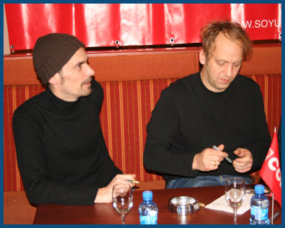 Camouflage - Autograph-session in Moscow (10.12.06, «SOYUZ na Strastnom»)