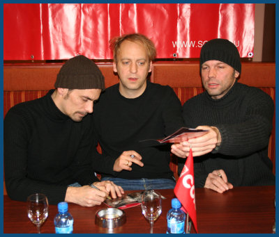 Camouflage - Autograph-session in Moscow (10.12.06, «SOYUZ na Strastnom»)