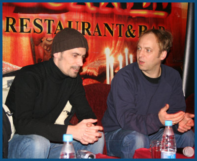 Camouflage - Press-conference in Moscow (10.12.06, «Tunnel» restaurant)