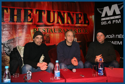 Camouflage - Press-conference in Moscow (10.12.06, «Tunnel» restaurant)