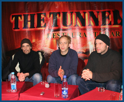 Camouflage - Press-conference in Moscow (10.12.06, «Tunnel» restaurant)