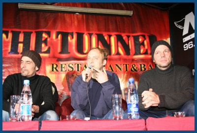 Camouflage - Press-conference in Moscow (10.12.06, «Tunnel» restaurant)