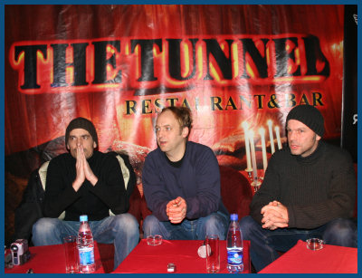 Camouflage - Press-conference in Moscow (10.12.06, «Tunnel» restaurant)