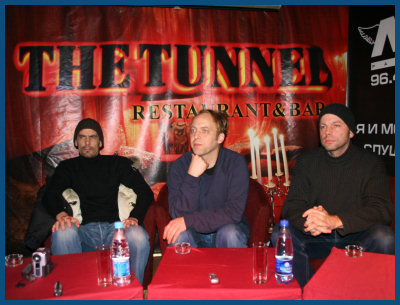 Camouflage - Press-conference in Moscow (10.12.06, «Tunnel» restaurant)