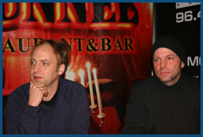 Camouflage - Press-conference in Moscow (10.12.06, «Tunnel» restaurant)