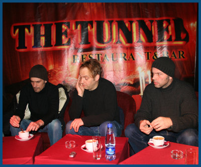 Camouflage - Press-conference in Moscow (10.12.06, «Tunnel» restaurant)