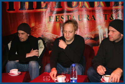 Camouflage - Press-conference in Moscow (10.12.06, «Tunnel» restaurant)