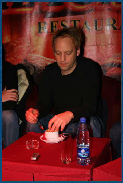 Camouflage - Press-conference in Moscow (10.12.06, «Tunnel» restaurant)