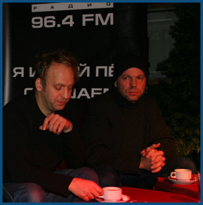 Camouflage - Press-conference in Moscow (10.12.06, «Tunnel» restaurant)