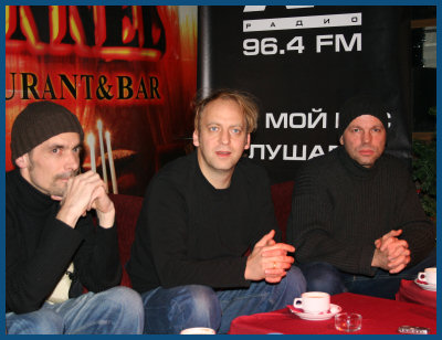 Camouflage - Press-conference in Moscow (10.12.06, «Tunnel» restaurant)