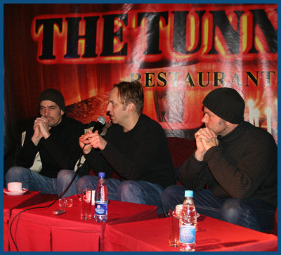 Camouflage - Press-conference in Moscow (10.12.06, «Tunnel» restaurant)