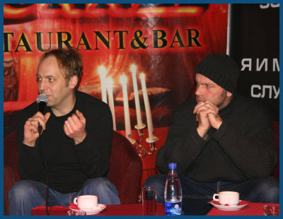 Camouflage - Press-conference in Moscow (10.12.06, «Tunnel» restaurant)