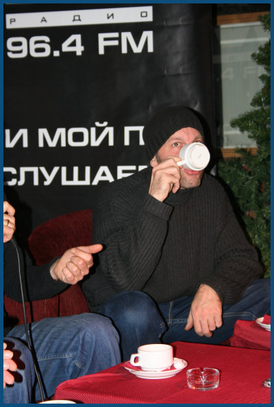 Camouflage - Press-conference in Moscow (10.12.06, «Tunnel» restaurant)