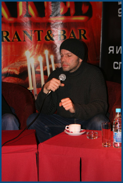 Camouflage - Press-conference in Moscow (10.12.06, «Tunnel» restaurant)