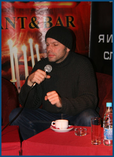 Camouflage - Press-conference in Moscow (10.12.06, «Tunnel» restaurant)