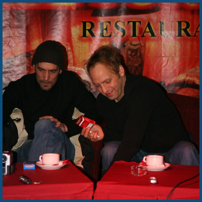 Camouflage - Press-conference in Moscow (10.12.06, «Tunnel» restaurant)