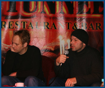 Camouflage - Press-conference in Moscow (10.12.06, «Tunnel» restaurant)